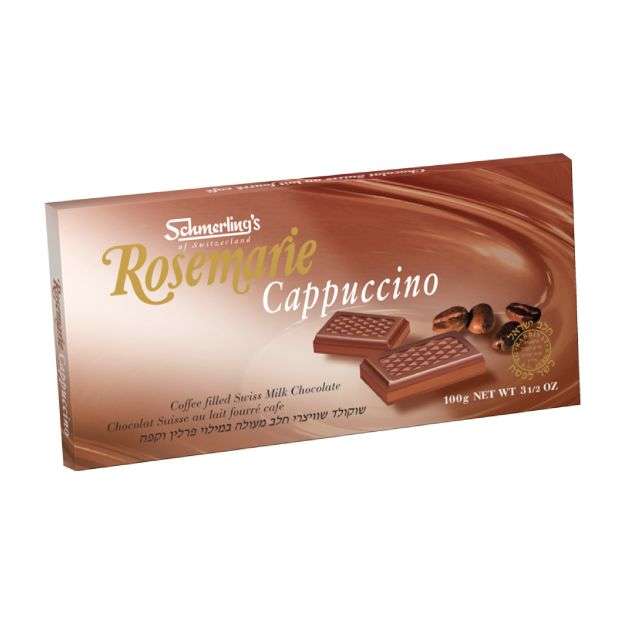 Schmerling's Rosmarie Cappuccino Milk Chocolate Bar 3.5 Oz-121-301-24