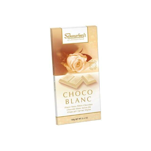 Schmerling's Choco Blanc White Chocolate Bar 3.5 Oz-121-301-26