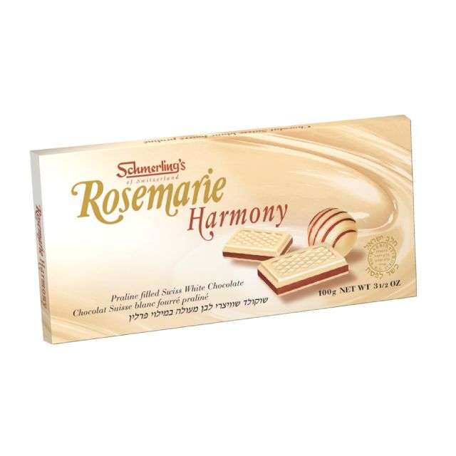 Schmerling's Rosemarie Harmony White Chocolate Bar 3.5 Oz-QP-0-97643-07024-8