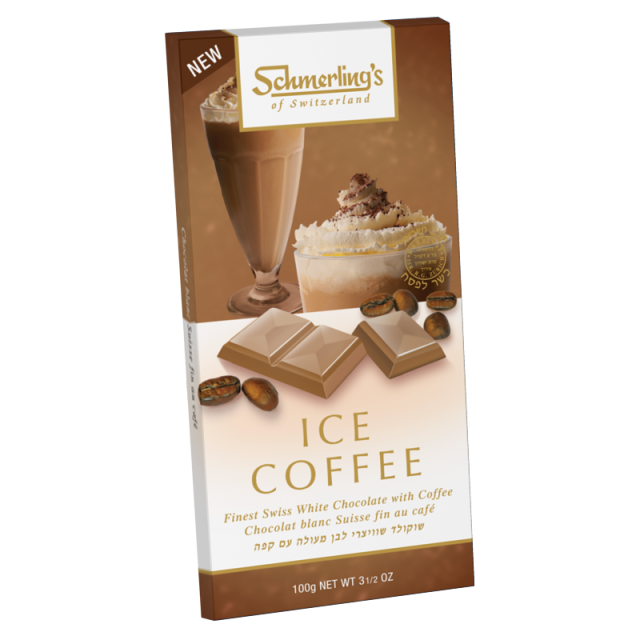 Schmerling's Iced Coffee Milk Chocolate Bar 3.5 Oz-121-301-28