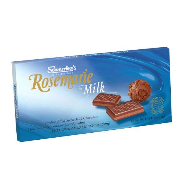 Schmerling's Rosemarie Milk Chocolate Bar 3.5 Oz-QP-0-97643-08244-9