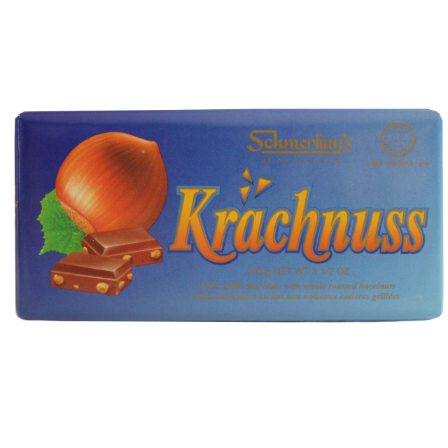Schmerling's Krachnuss Milk Chocolate Bar 3.5 Oz-121-301-33