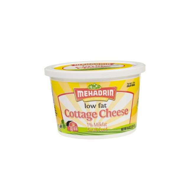 Mehadrin Cottage Cheese Low Fat 16 Oz-QP-0-14353-00051-8