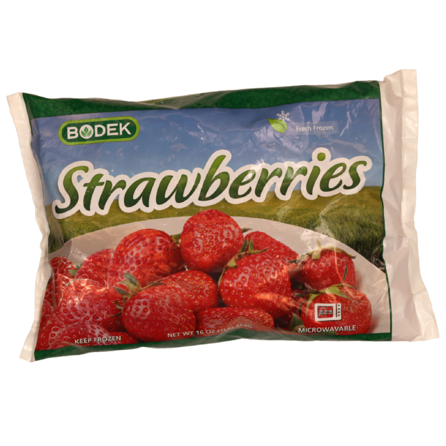 Bodek Strawberries Poly 16 Oz-313-341-35