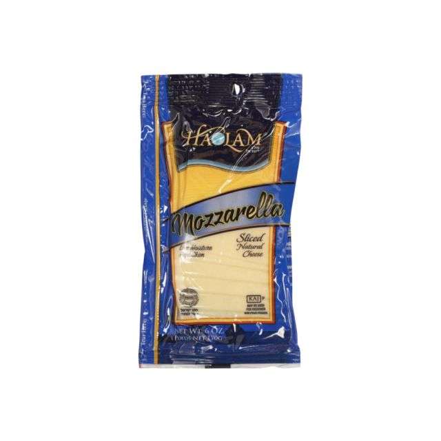 Haolam Mozzarella Sliced Natural Cheese 6 Oz-QP-0-26638-22150-1