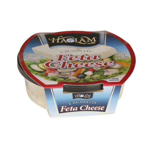 Haolam Crumbled Feta Cheese 4 Oz-QP-0-26638-26850-6