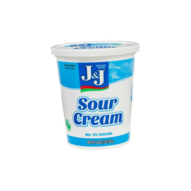 J&J Sour Cream 16 Oz-320-614-02