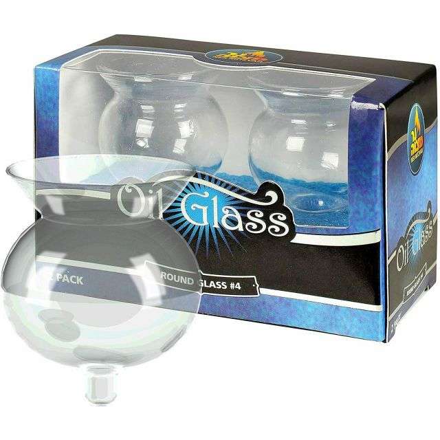Ner Nitzvah Oil Glass 2 Pk-NMC-61054