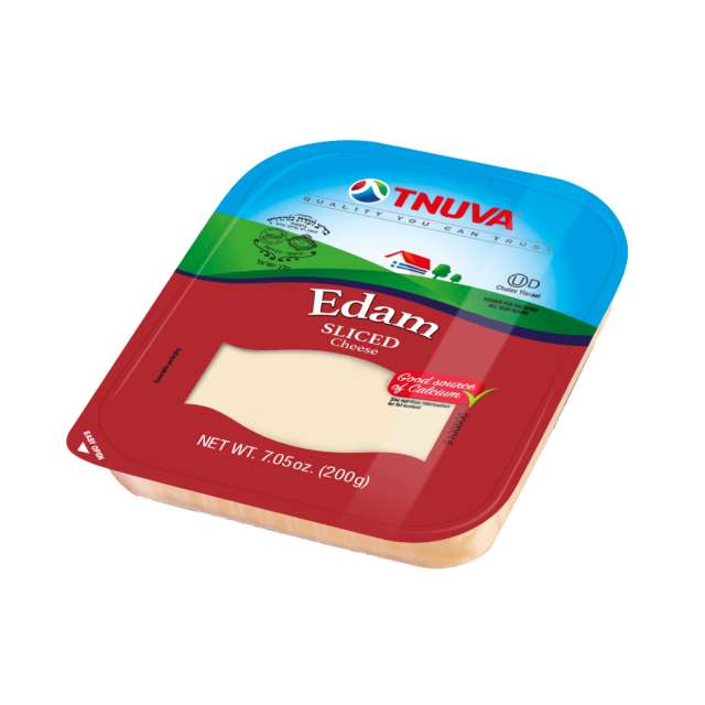 Tnuva Edam Sliced Cheese 7.05 Oz-FFP-T105