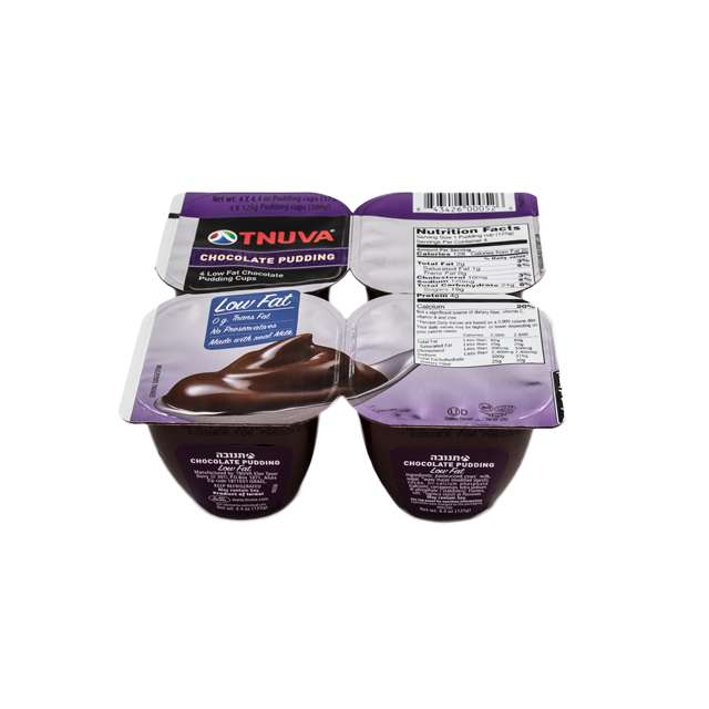Tnuva Chocolate Pudding 4 x 4.42 Oz-320-329-02