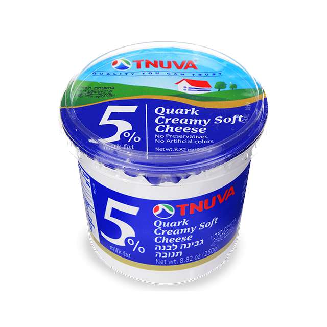 Tnuva Quark Creamy Soft Cheese 5% Fat 9.7 Oz-320-616-13
