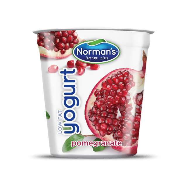 Norman’s Pomegranate Low-Fat Yogurt 5.3 Oz-320-613-22