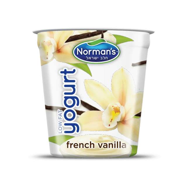 Norman’s French Vanilla Low-Fat Yogurt 5.3 Oz-320-613-24