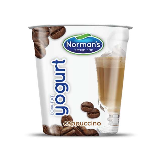 Norman’s Cappuccino Low-Fat Yogurt 5.3 Oz-320-613-25