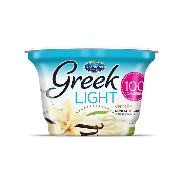 Norman’s Greek 100 Light Vanilla Nonfat Yogurt 5.3 Oz-320-613-41