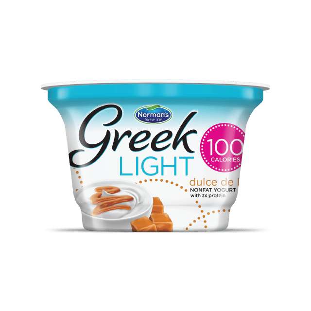 Norman’s Greek 100 Light Dulce De Leche Nonfat Yogurt 5.3 Oz-FFP-NO099
