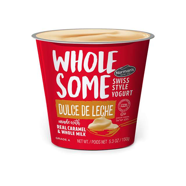 Norman’s Wholesome Dulce De Leche Yogurt  5.3 Oz-320-613-67
