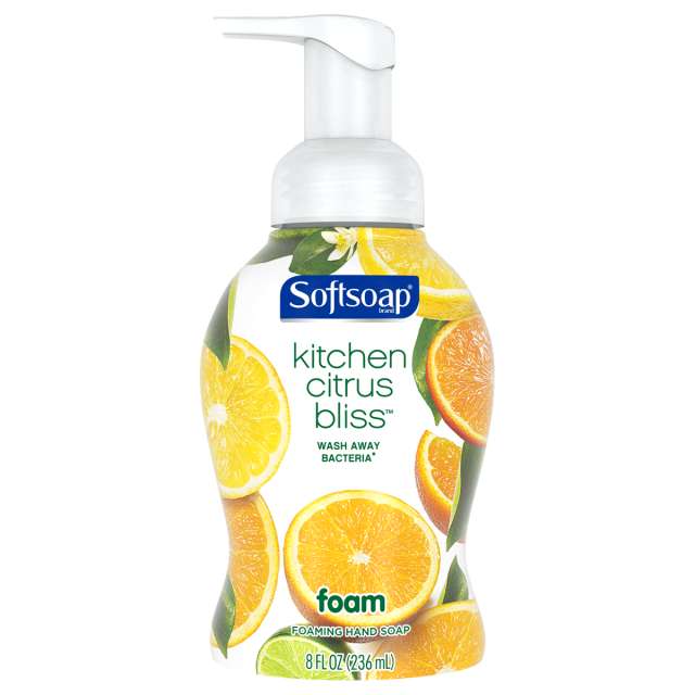 Softsoap Kitchen Hand Soap Citrus Bliss Foaming 8 Oz-477-641-03