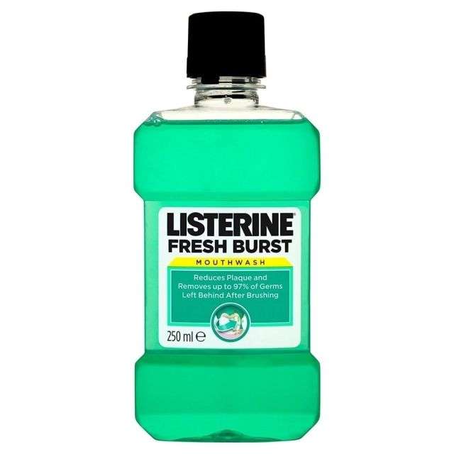 Listerine Fresh Burst Antiseptic Mouthwash 250 ML-477-480-03