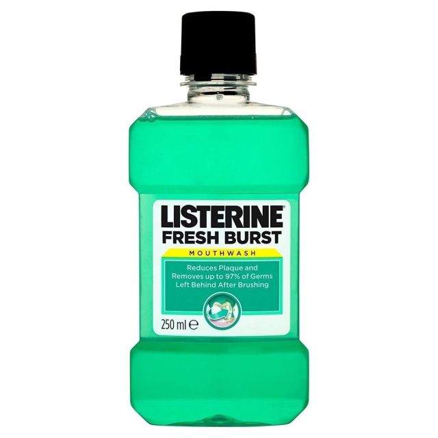 Listerine Fresh Burst Antiseptic Mouthwash 250 ML-477-480-03