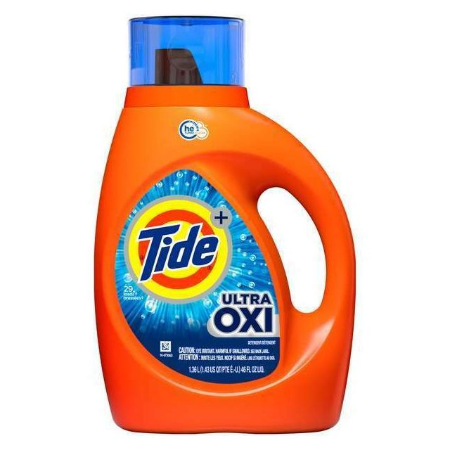 Tide HE Ultra Oxi Liquid Detergent - 46 fl oz-232-788-02