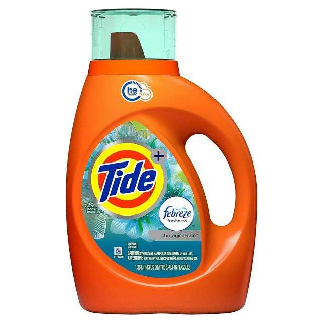 Tide Ultra Tide Febreze botanical rain Laundry Detergent 46 fl oz-232-788-03