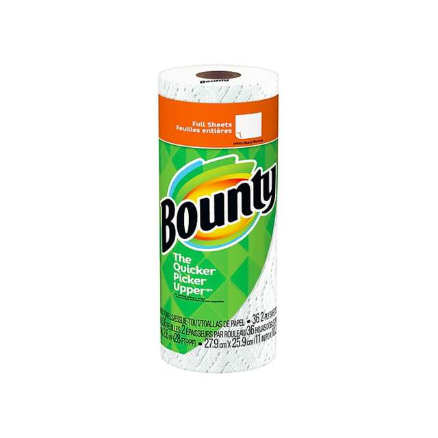 Bounty Paper Towel Full Sheet Single Roll 36ct-2 PLY-BND-37000-74844