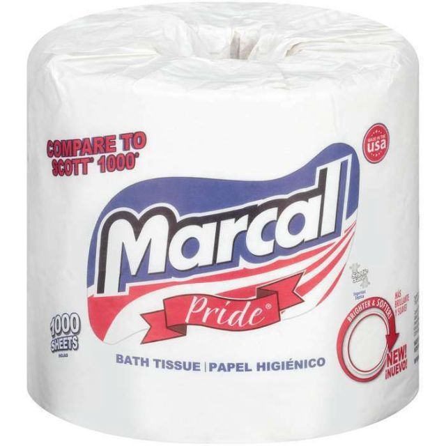 Marcal Pride Rolls Bath Tissue 1000 ct-BND-43032-03408
