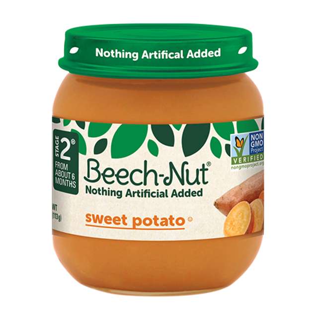 Beech Nut Sweet Potato, Stage 2 - 4 Oz-MPD-700701