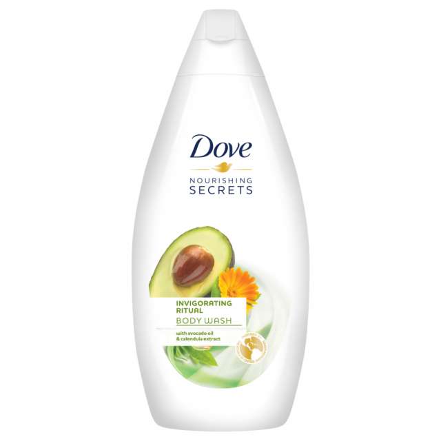 Dove Nourishing Secrets Invigorating Ritual Body Wash, With Avocado Oil & Calendula Extract 16.9 Oz-BND-871170-333333