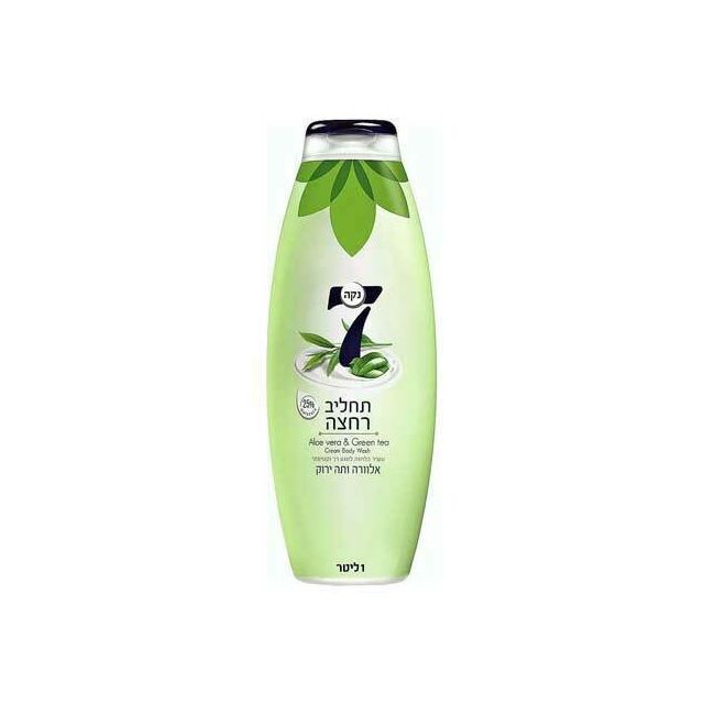 Neca-7 Cream Body Wash Aloe Vera & Green Tea 1 Liter-477-479-59
