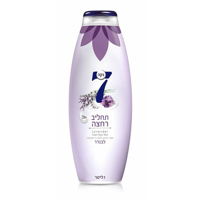 Neca-7 Cream Body Wash Lavender 1 Liter-477-479-60