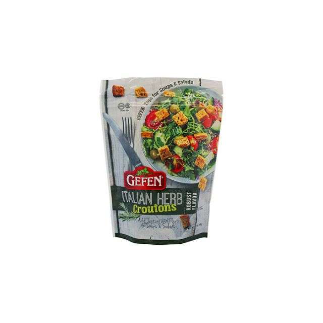 Gefen Italian Herb Croutons 5.2 oz-PK308602
