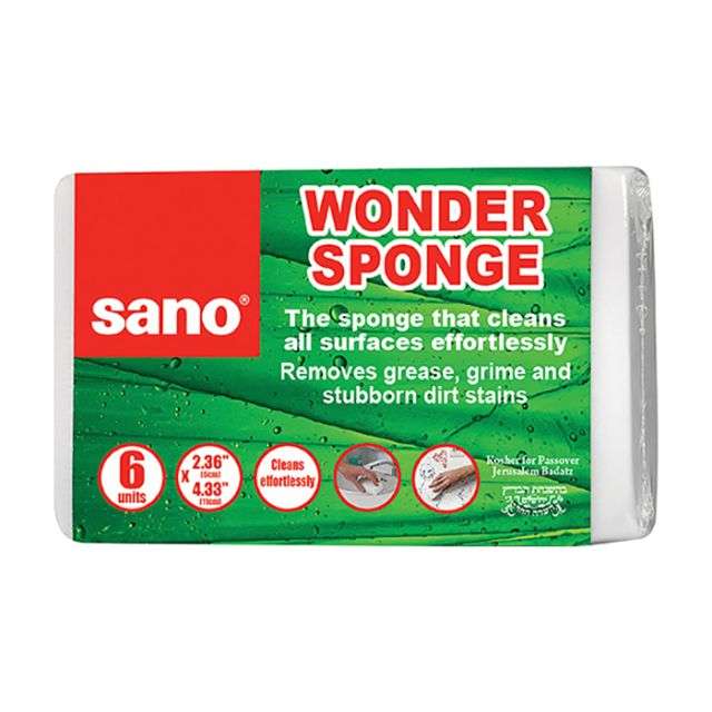 Sano Wonder Sponge 6 units-232-410-04