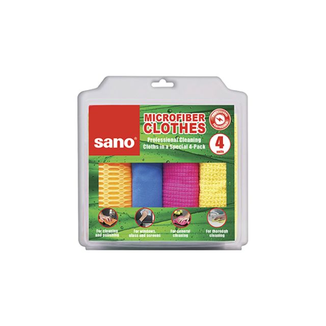 Sano Pro Microfiber Cloth 4 units-232-661-02
