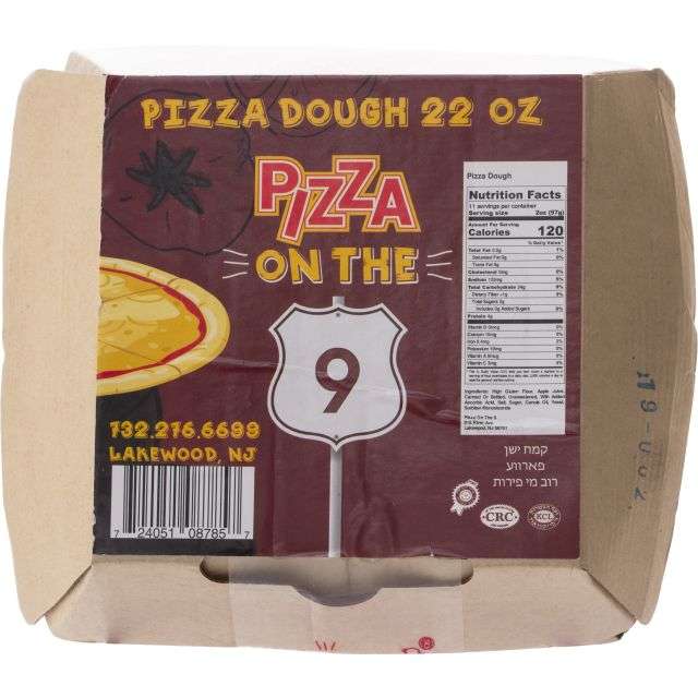 Pizza On The 9  Pizza Dough 22 Oz-313-334-15