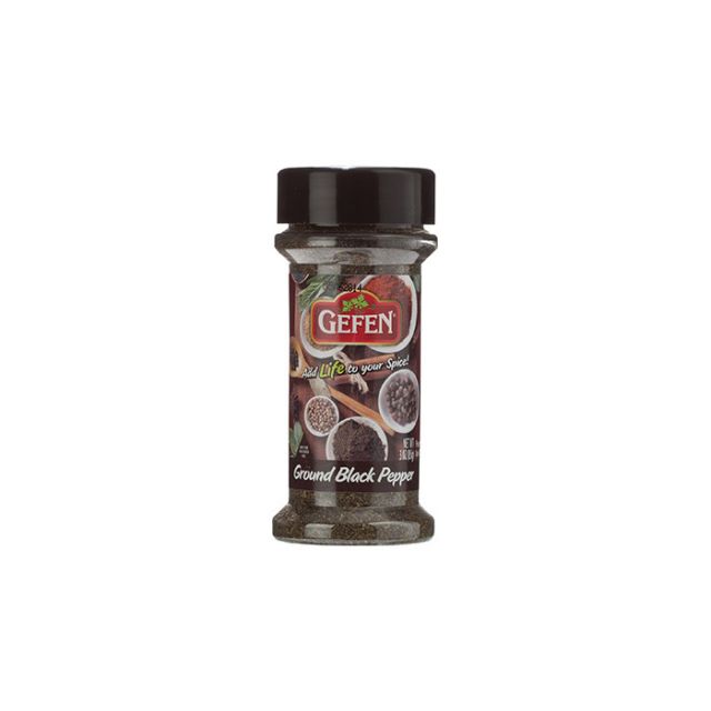 Gefen Ground Black Pepper 3 Oz-04-535-34