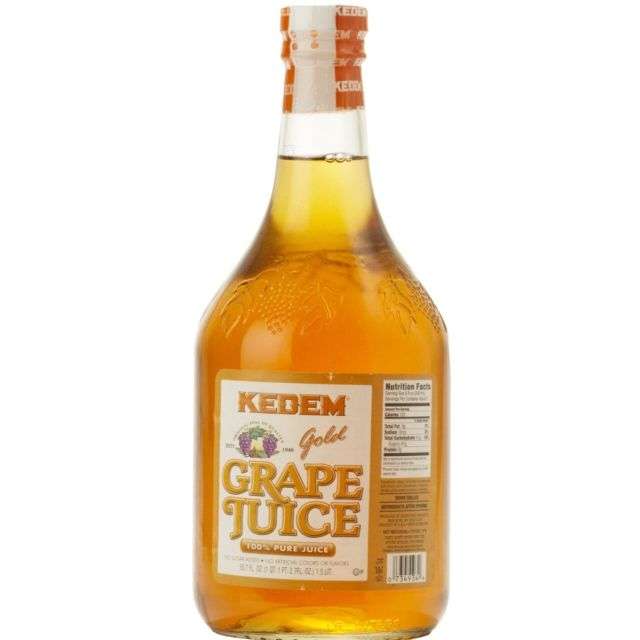 Kedem Gold Grape Juice - Glass Bottle 50.7 Oz-208-316-05