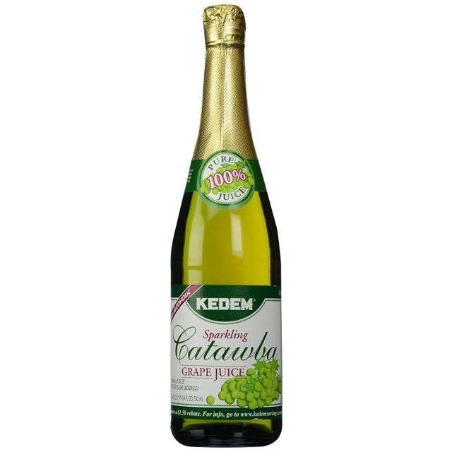 Kedem Sparkling Catawba Grape Juice 25.4 oz-208-316-08