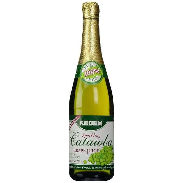 Kedem Sparkling Catawba Grape Juice 25.4 oz-PK100302