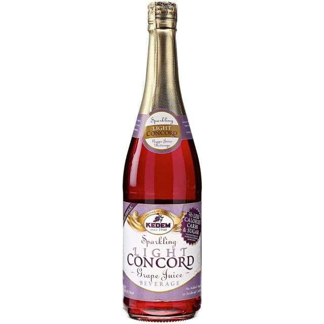 Kedem  Sparkling Light Concord Grape Juice 25.4 ml-PK100307