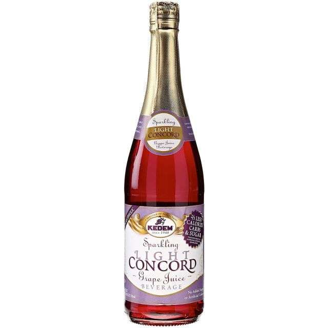 Kedem  Sparkling Light Concord Grape Juice 25.4 ml-208-316-10