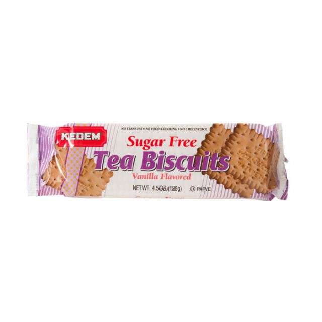 Kedem Vanilla Sugar Free Tea Biscuits   4.5 oz-PK100661