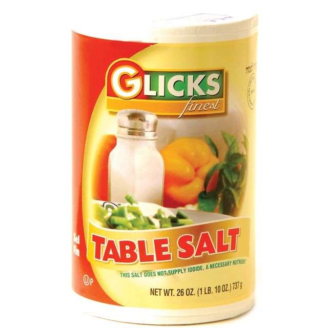 Glicks Table Salt 26 oz-04-182-15