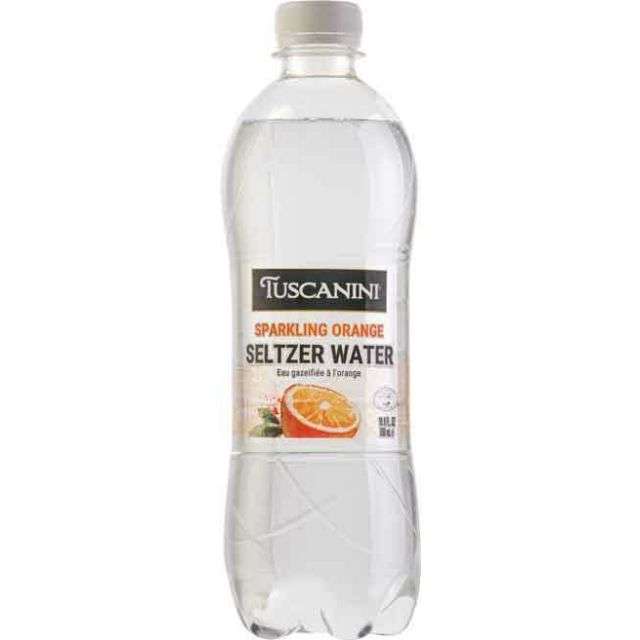 Tuscanini Seltzer Water Orange 16.9 Oz-208-612-07