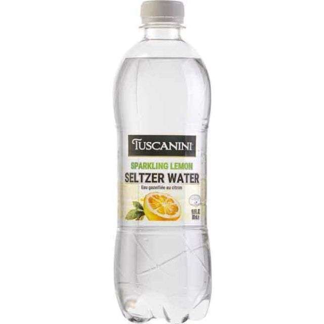 Tuscanini Seltzer Water Lemon 16.9 Oz-208-612-08