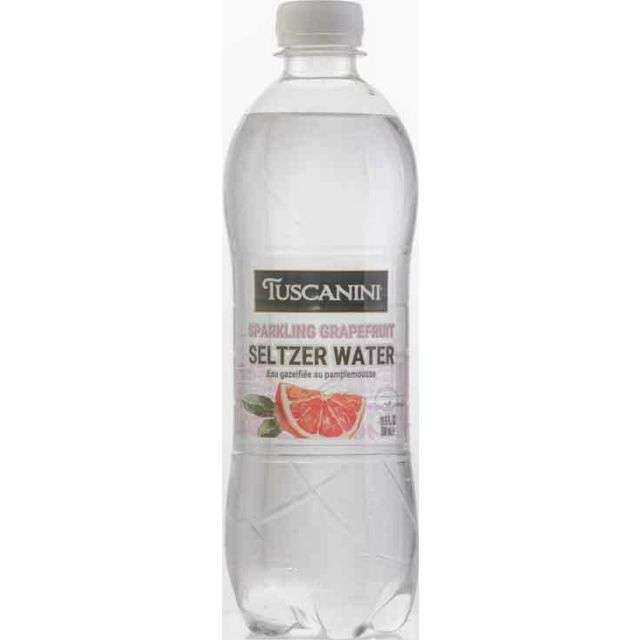 Tuscanini Seltzer Water Grapefruit 16.9 Oz-208-612-09