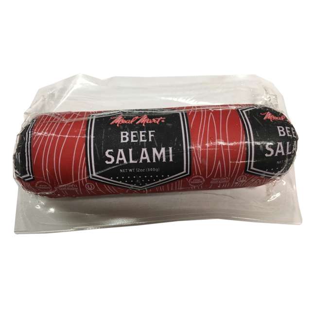 Meal Mart Beef Salami 12 Oz-308-665-04