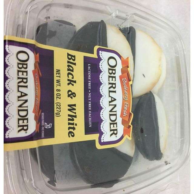 Oberlander Black & White Cookies 8 Oz-237-239-01