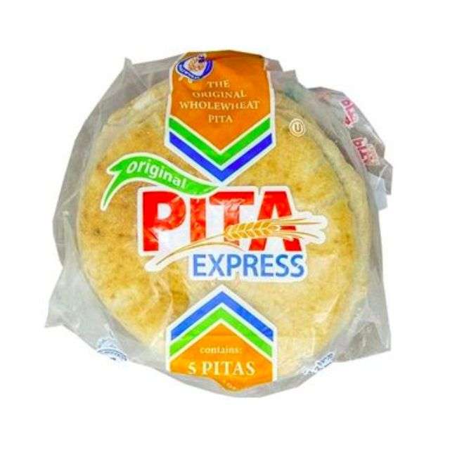 Pita Express Whole wheat 5 Pitas (ברכתו המוציא)-237-666-08